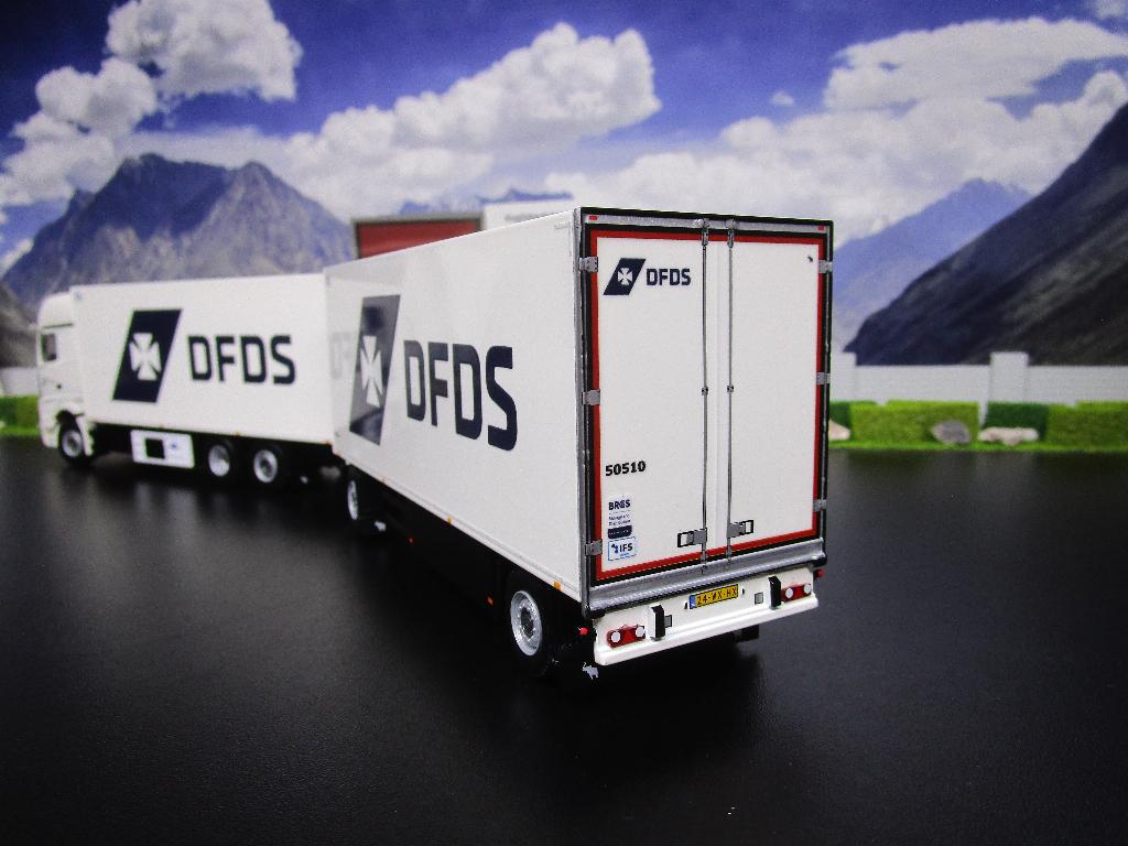 Wsi 01-4547 DFDS , Mercedes-Benz Actros MP5 Giga Space, Ophalen, Nieuw, Bus of Vrachtwagen, Wsi
