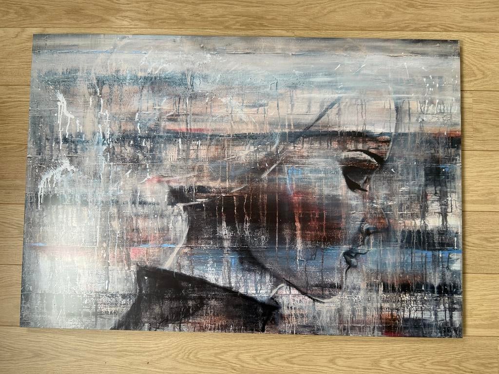 Abstract kunstwerk, Ophalen