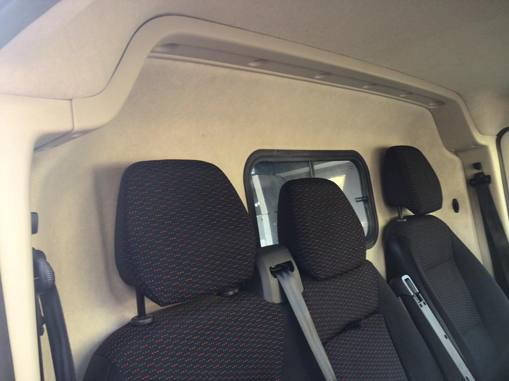 Tussenwand met raam voor Peugeot Boxer (en Fiat Ducato), Auto-onderdelen, Ophalen, Gebruikt, Peugeot