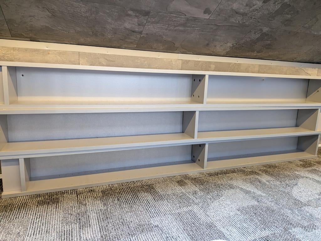 3 zilverkleurige Ikea CD kasten (zonder plankjes), Ophalen, Hout, Cd's