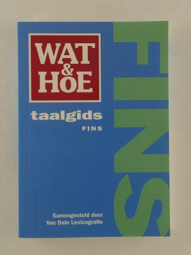 Ahonen, Lili - Wat & Hoe taalgids Fins, Boeken, Verzenden, Gelezen, Fins
