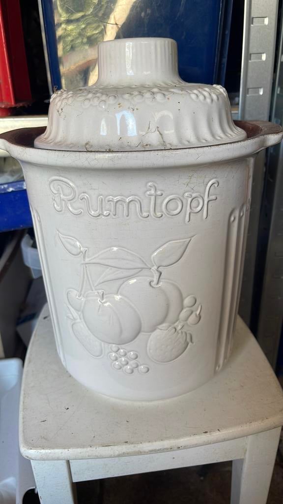 Romertopf west germany grote pot en weckpot, Antiek en Kunst, Ophalen