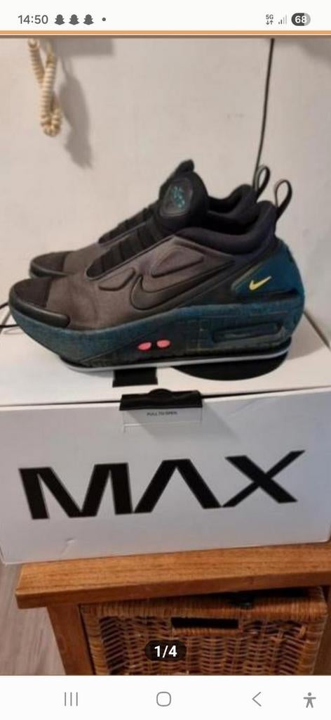 Zeer zeldzame Nike Air Max Adapt zelfveterende schoenen, Kleding | Heren, Schoenen, Zwart, Nike, Ophalen of Verzenden, Sneakers of Gympen
