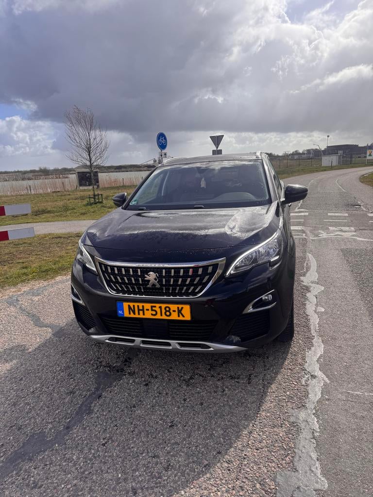 Peugeot 3008 1.2 Puretech 96KW/130PK 2017 Zwart, 1199 cc, Zwart, Origineel Nederlands, Handgeschakeld