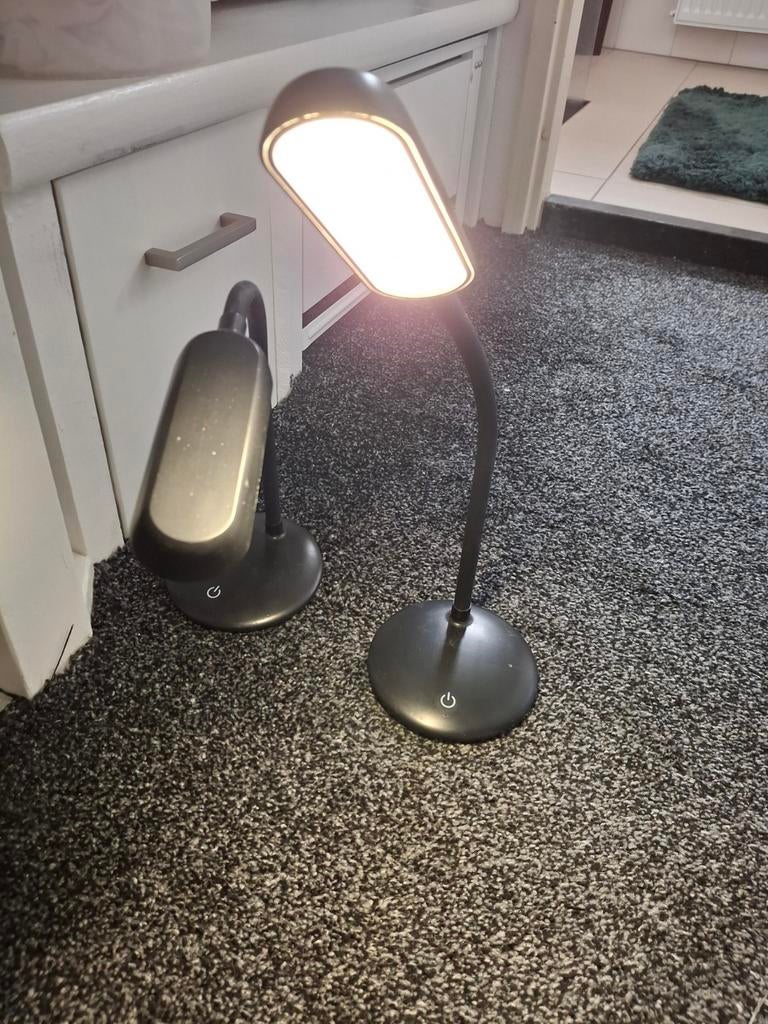 2 oplaadbare led lampen., Ophalen of Verzenden, Minder dan 50 cm
