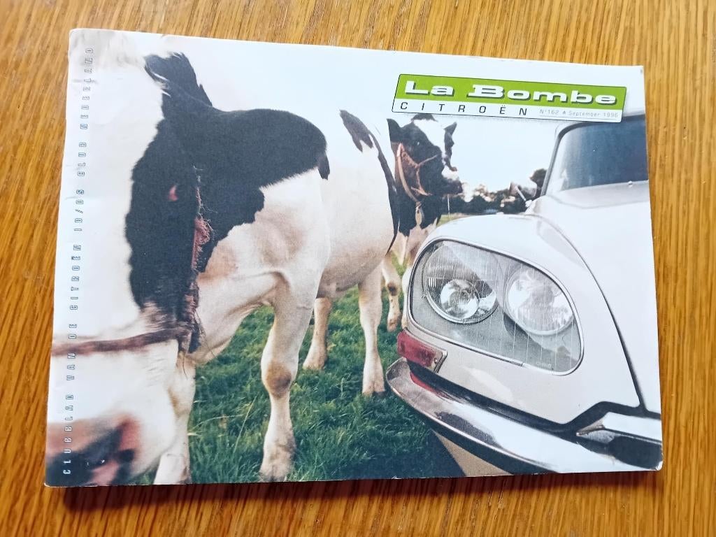 La Bombe Citroën clubblad september 1996, Ophalen of Verzenden, Gelezen, Citroën