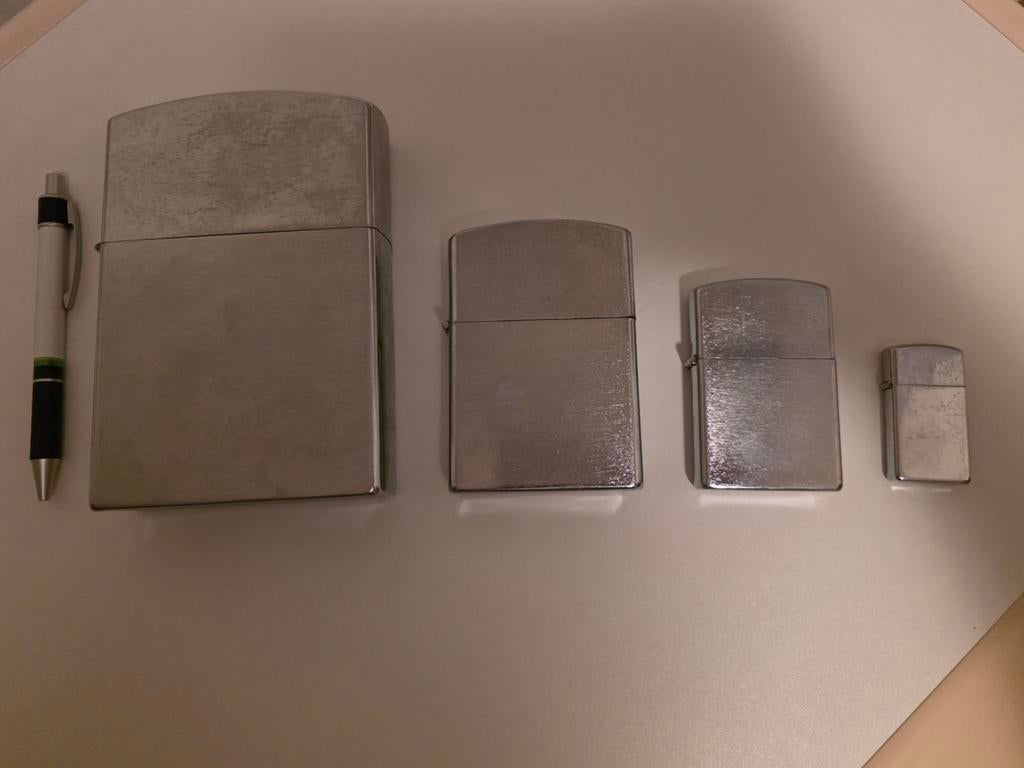 Vier Zippo's NIEUW, Ophalen of Verzenden, Nieuw