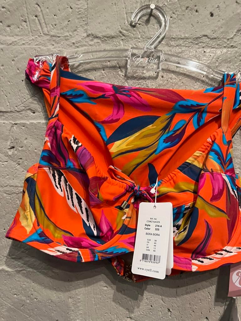 CYELL bikini set maat 42D slip 38 NIEUW!! Set nu €45,-, Ophalen of Verzenden, Nieuw, Bikini