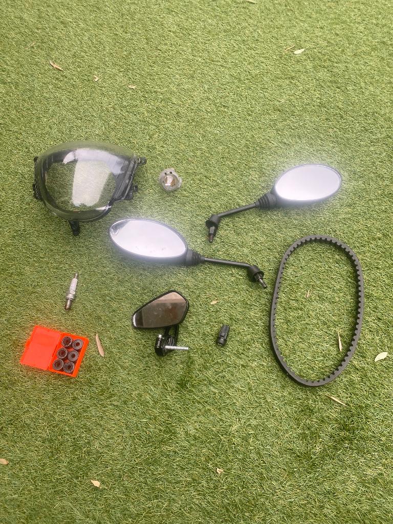 Onderdelen zip, Motoren, Ophalen, Gebruikt