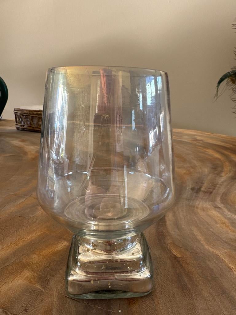 Riviera Maison Richard Hurricane S Vaasje, Overige kleuren, Ophalen of Verzenden, Minder dan 50 cm, Glas
