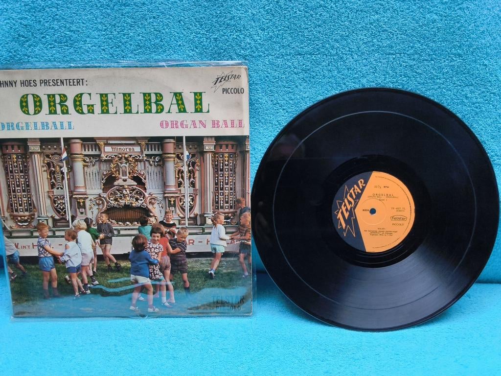 ORGELBAL ( MINERVA ) uit ALKMAAR   ( ZELDZAAM ), Ophalen of Verzenden, Zo goed als nieuw, 12 inch, Levenslied of Smartlap