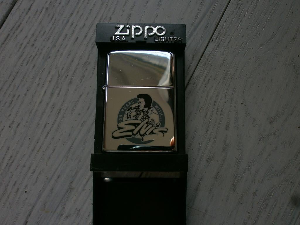 elvis zippo  nieuw, Ophalen of Verzenden, Nieuw, Aansteker