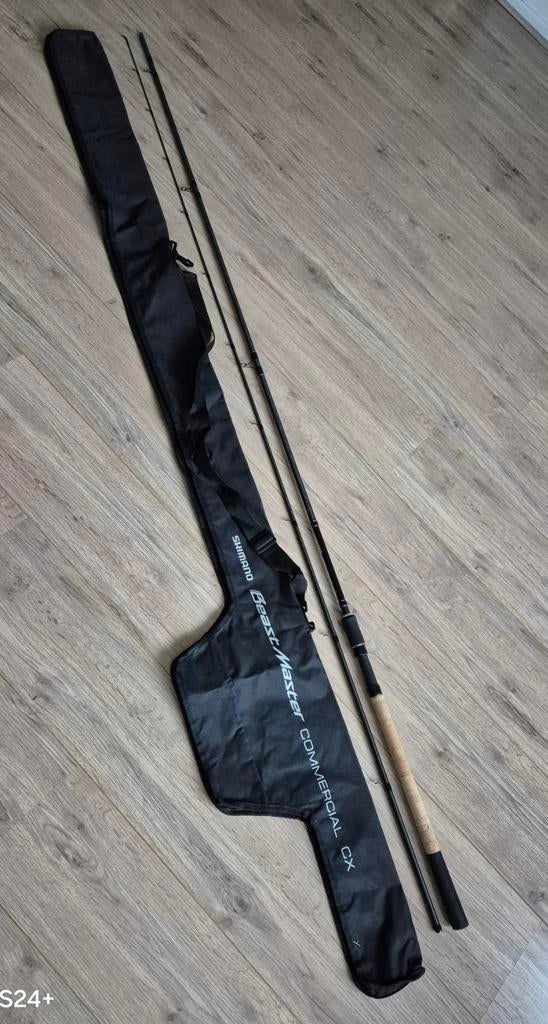 Penhengel SHIMANO Beastmaster Commercial CX 12' float, Ophalen, Nieuw, Werphengel