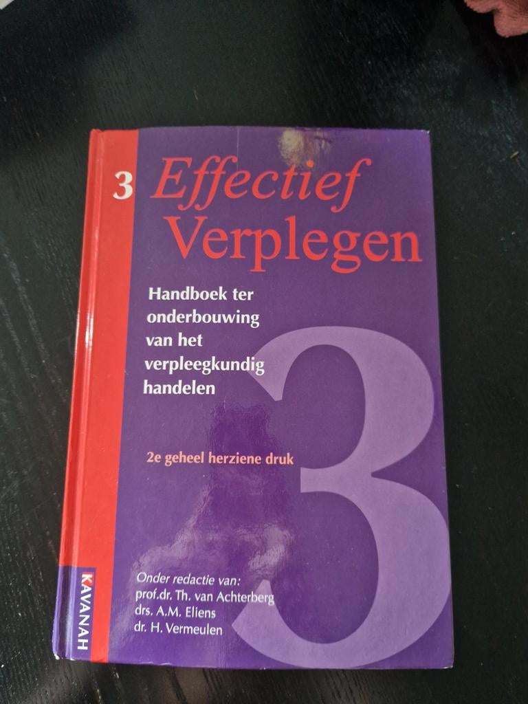 Effectief verplegen deel 3, Ophalen of Verzenden, Gelezen, Kavanah