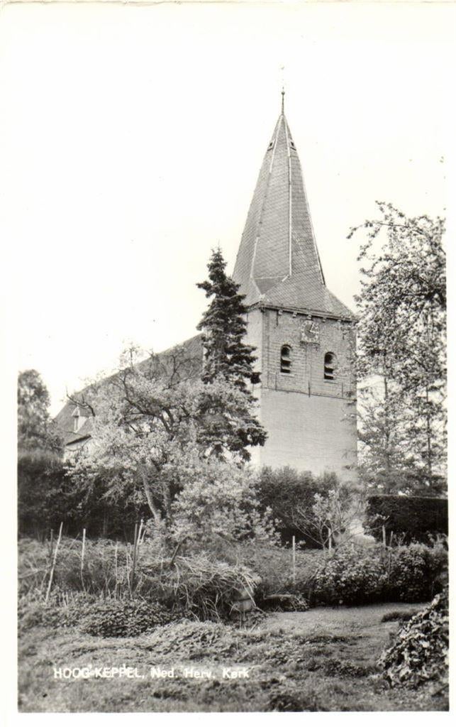 Hoog-Keppel, Ned. Herv. Kerk - ongelopen, Verzamelen, Ansichtkaarten | Nederland, Ongelopen, Noord-Brabant, Voor 1920, Ophalen of Verzenden