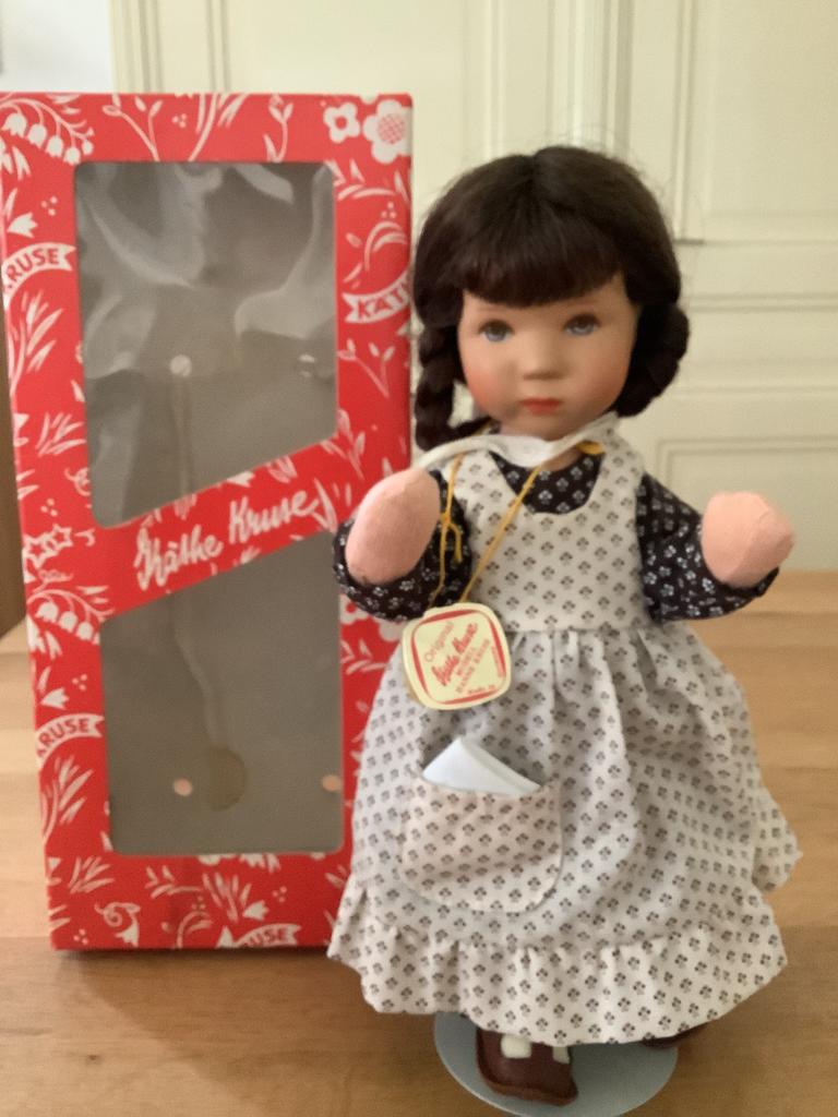 Kathe Krusen Jettchen  25 cm., Ophalen of Verzenden, Zo goed als nieuw, Pop
