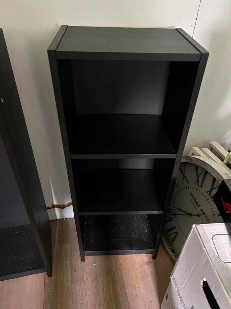 IKEA Billy Boekenkast Zwartbruin, Huis en Inrichting, Kasten | Boekenkasten, Ophalen, Met plank(en), Gebruikt, 200 cm of meer