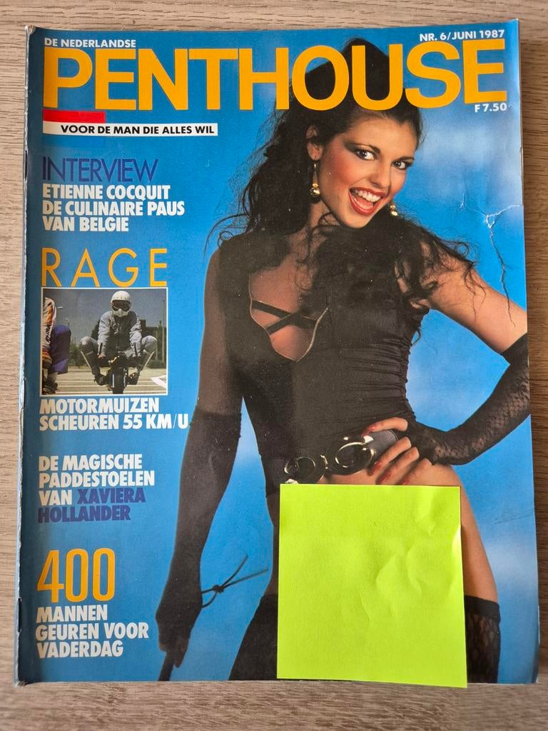 Penthouse Magazine Juni 1987 - Zeer Goede Staat, Verzamelen, Ophalen of Verzenden, 1980 tot heden, Nederland, Tijdschrift