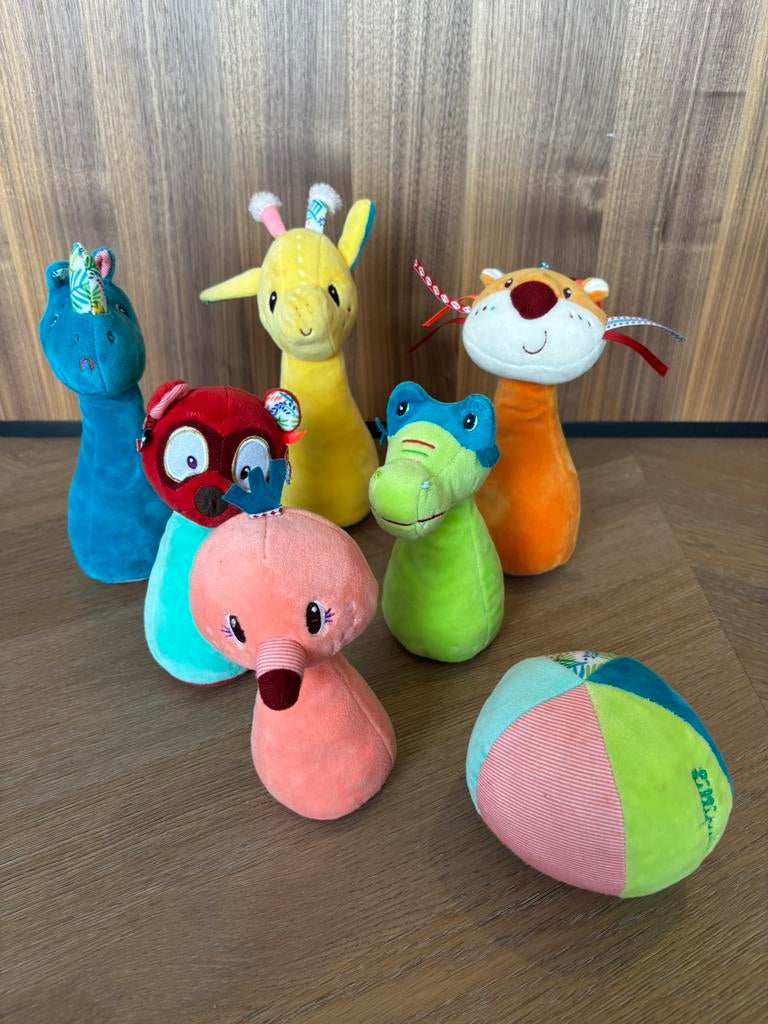 Lilliputiens kegelspel jungle, Ophalen of Verzenden, Zo goed als nieuw, Jongen of Meisje