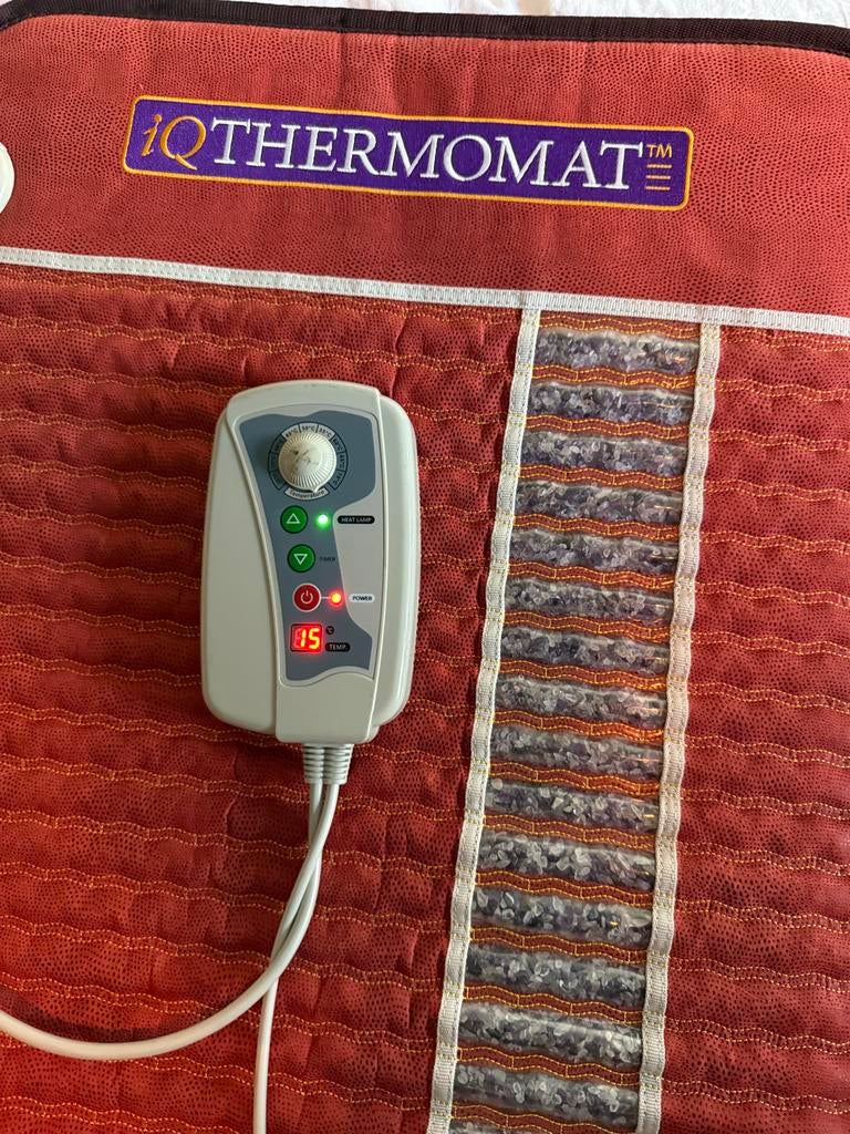 In prijs verlaagd - iQ Thermomat infrarood jade mat, Ophalen of Verzenden, Zo goed als nieuw, Overige typen