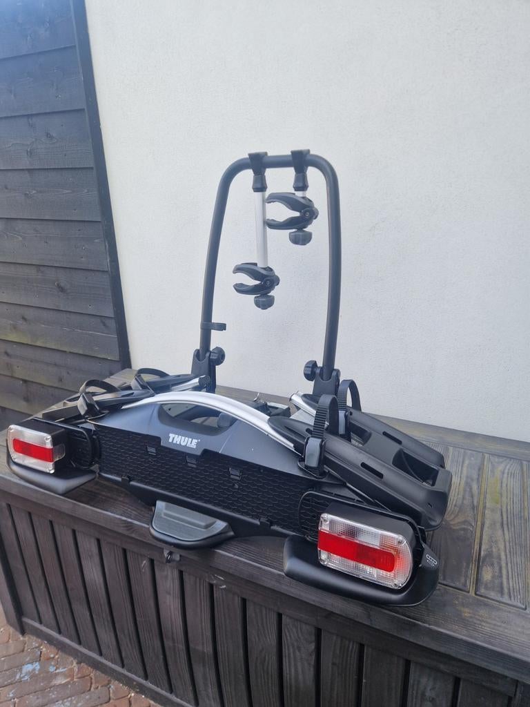 Thule Velocompact 925 fietsendrager kantelbaar ZGAN, Ophalen, Elektrische fiets, Zo goed als nieuw, 2 fietsen