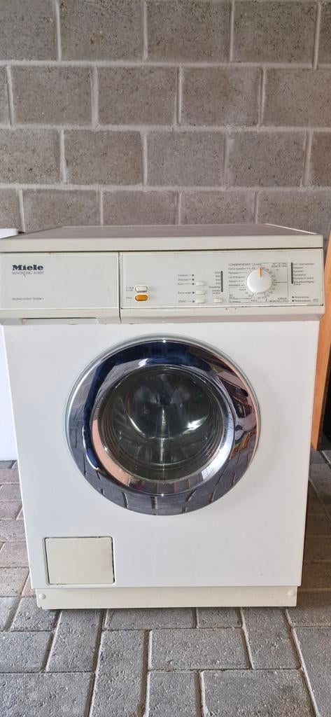 Miele Novotronic W 8120 Wasmachine - Watercontrol-System, Witgoed en Apparatuur, Wasmachines, Ophalen, Gebruikt, Voorlader, Wolwasprogramma