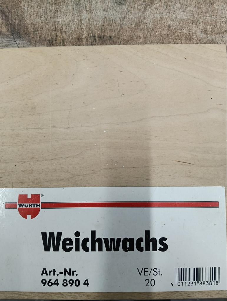 Wurth Weichwachs reparatie wax, Ophalen of Verzenden