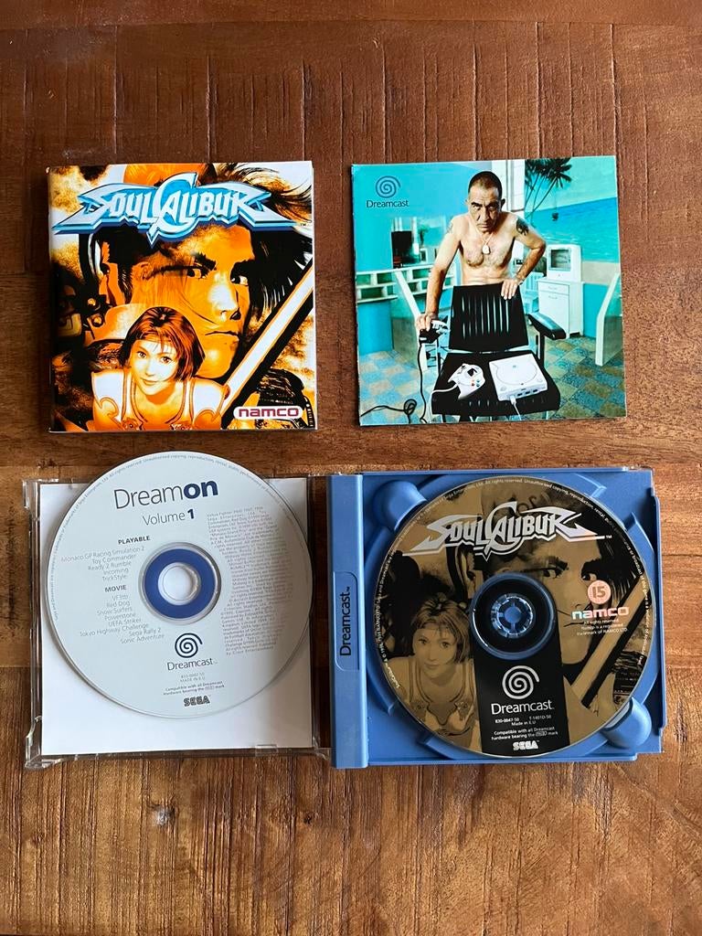 Soulcalibur dreamcast compleet, 1 speler, Racen en Vliegen, Ophalen of Verzenden, Zo goed als nieuw
