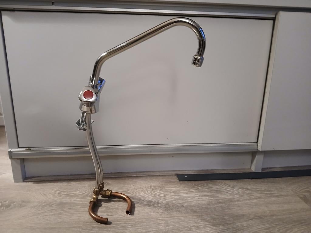 Gootsteenkraan, Ophalen, Gebruikt, Koper, Kraan