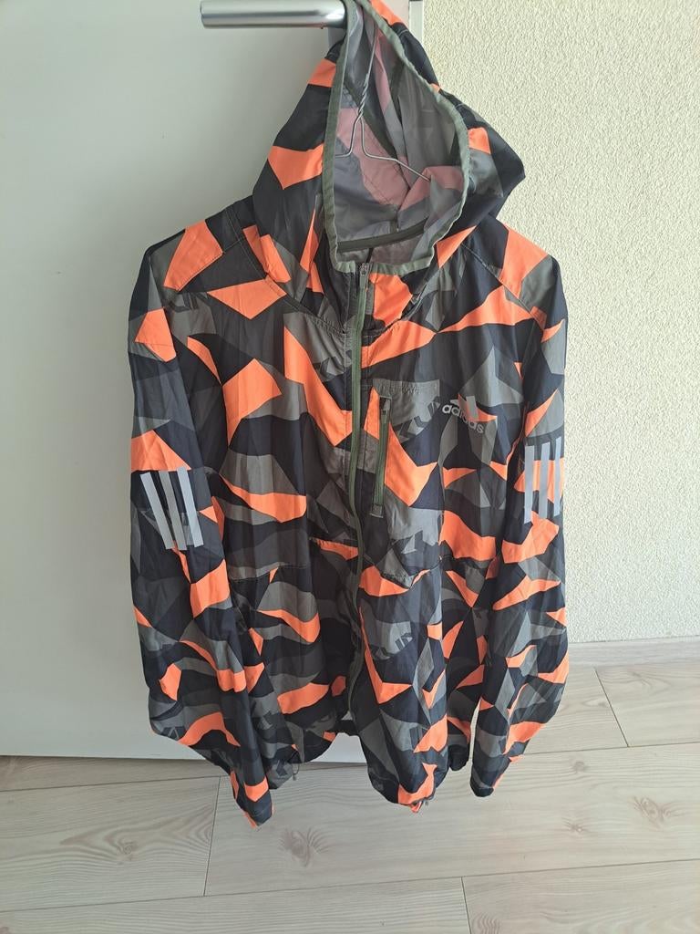 Windjas zomerjasje ADIDAS, Ophalen of Verzenden, Zo goed als nieuw, Maat 56/58 (XL), Zwart