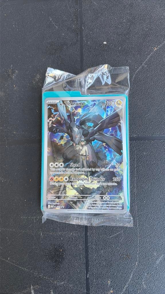 Zekrom 031 sealed, Ophalen of Verzenden, Zo goed als nieuw