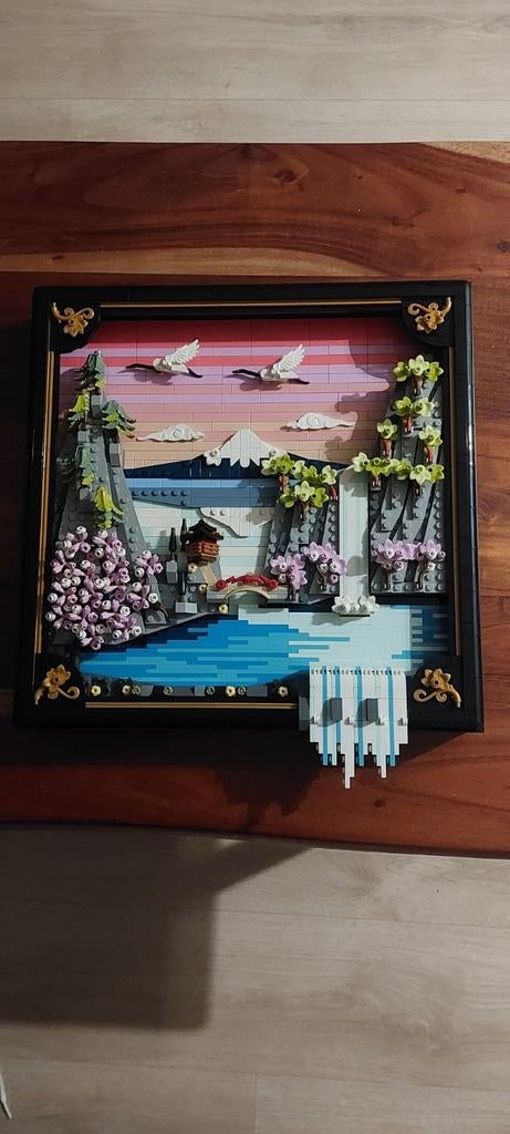 Lego art chinese tuin, Ophalen, Zo goed als nieuw, Complete set, Lego