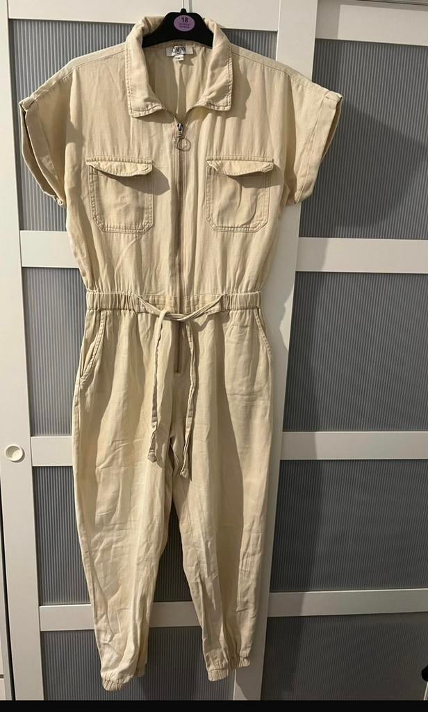 Dames jumpsuit maat m Ciminy, Ophalen of Verzenden, Zo goed als nieuw, Maat 38/40 (M), Beige