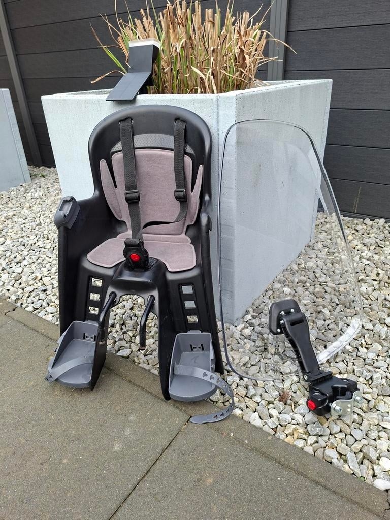 Kinderfietsstoeltje, Ophalen