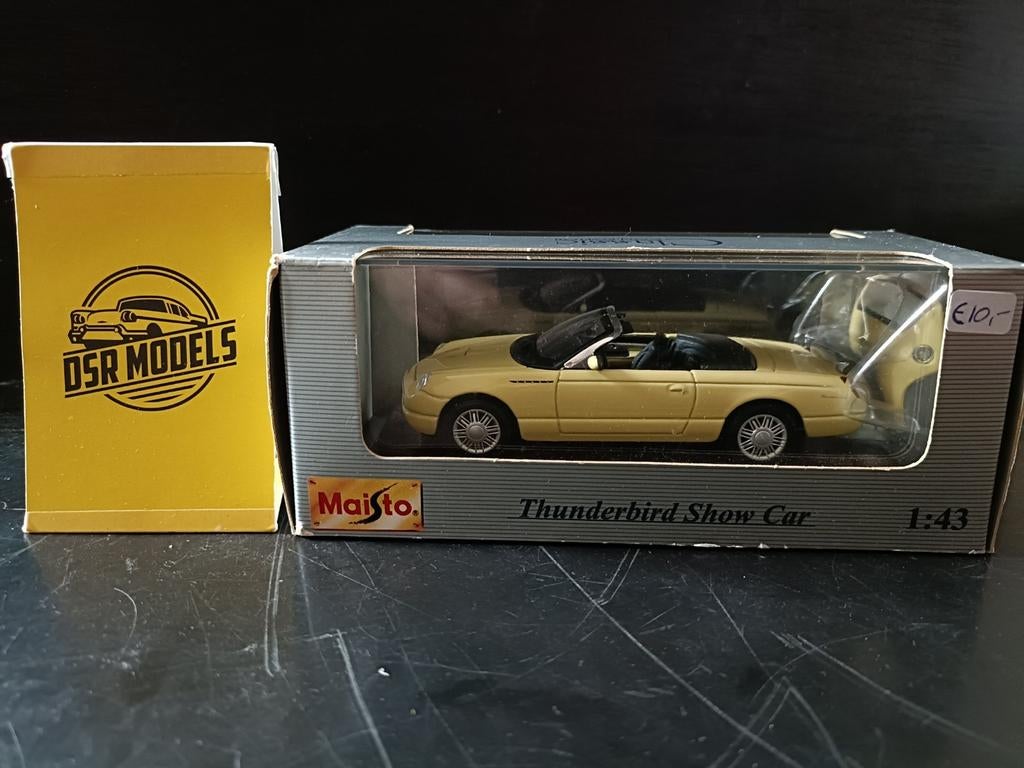 1:43 Ford Thunderbird Show car, Overige merken, S, Auto, R