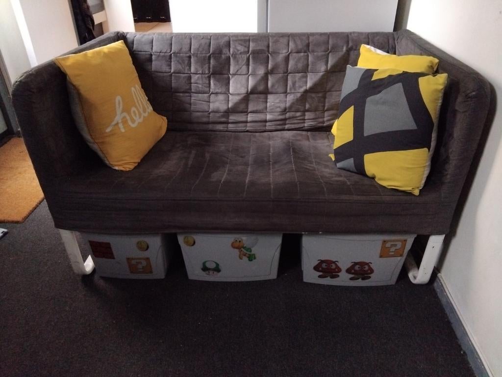Bankje (s) ikea, Ophalen of Verzenden, Tweepersoons, Minder dan 150 cm