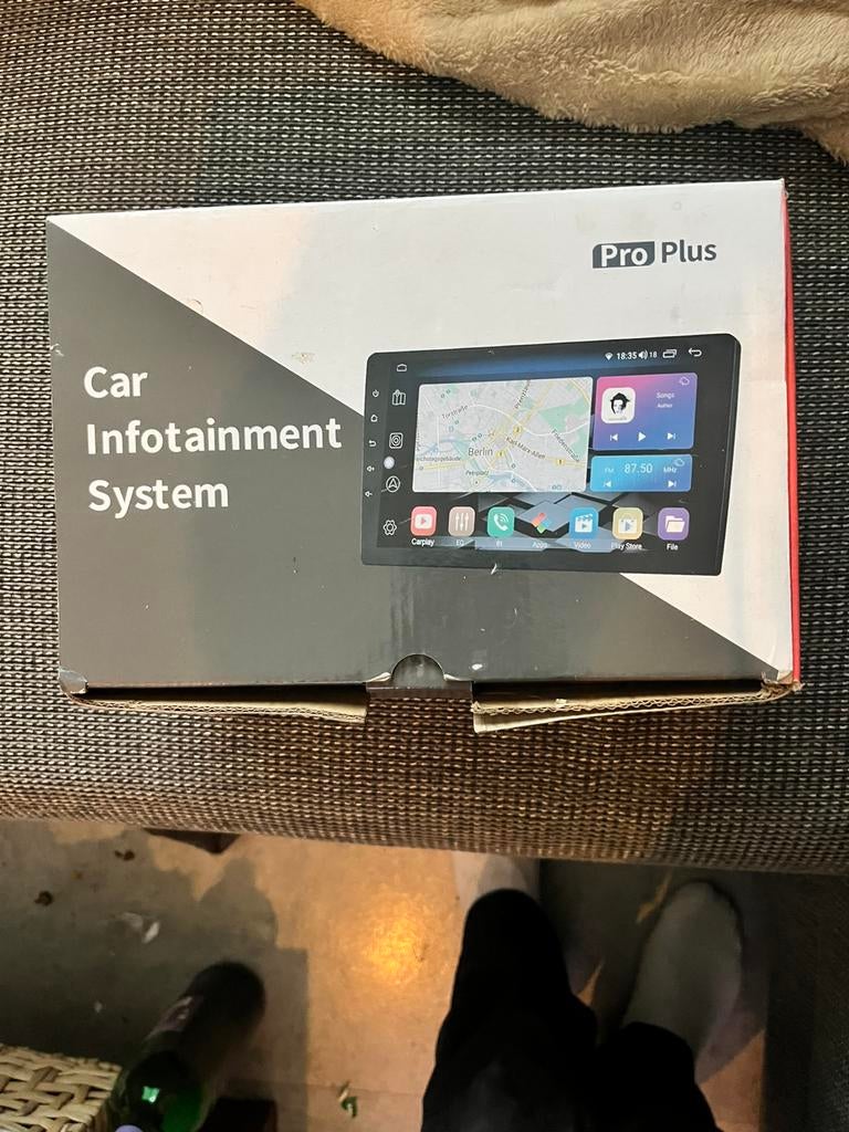 Lehx CarPlay autoradio 8 inch voor oa vw passat, Ophalen of Verzenden, Zo goed als nieuw