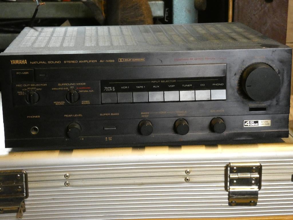 versterker, Audio, Tv en Foto, Versterkers en Receivers, Ophalen, Yamaha, 120 watt of meer, Gebruikt