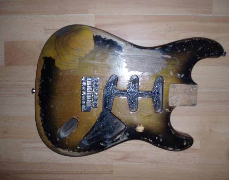 Te ruil Vox Humana relic Stratocaster, Ophalen of Verzenden, Gebruikt, Elektrische gitaar