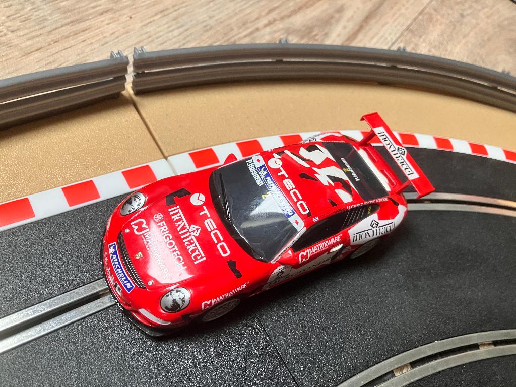 Scalextric Porsche 997 in zeer nette staat, Kinderen en Baby's, Speelgoed | Racebanen, Overige merken, Ophalen of Verzenden, Elektrisch