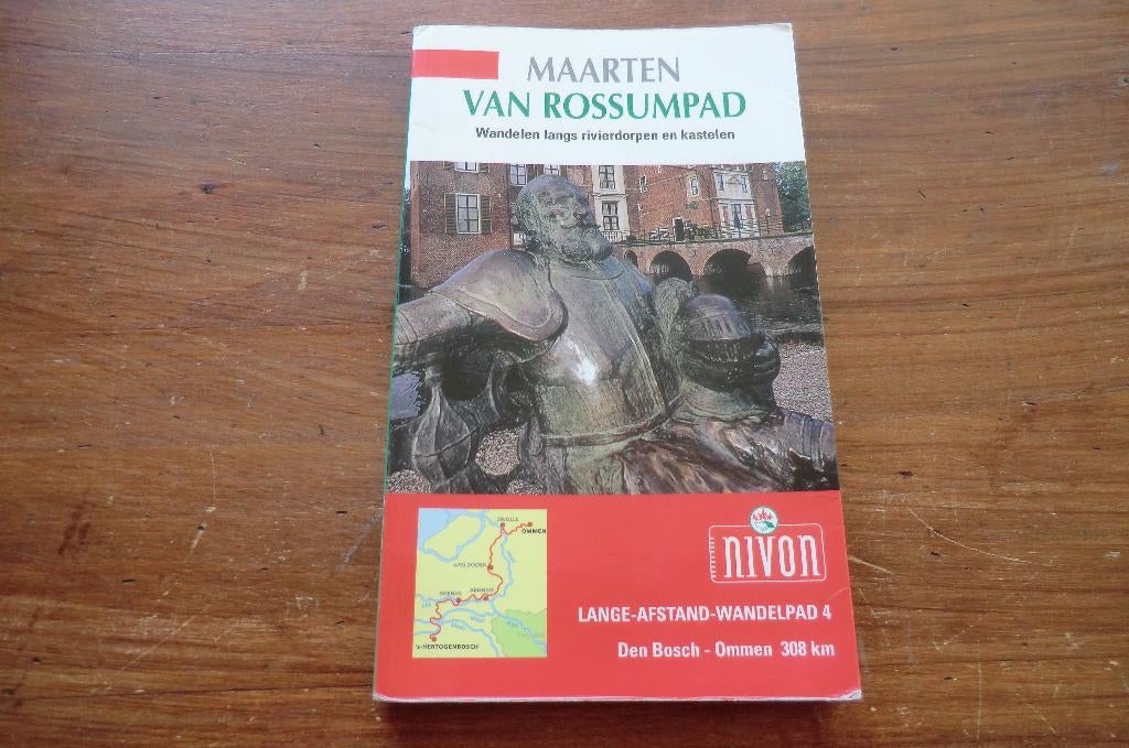 wandelgids - LAW 4 - Maarten van Rossumpad - nivon (2008), Boeken, Fiets- of Wandelgids, Ophalen of Verzenden, Benelux, Gelezen