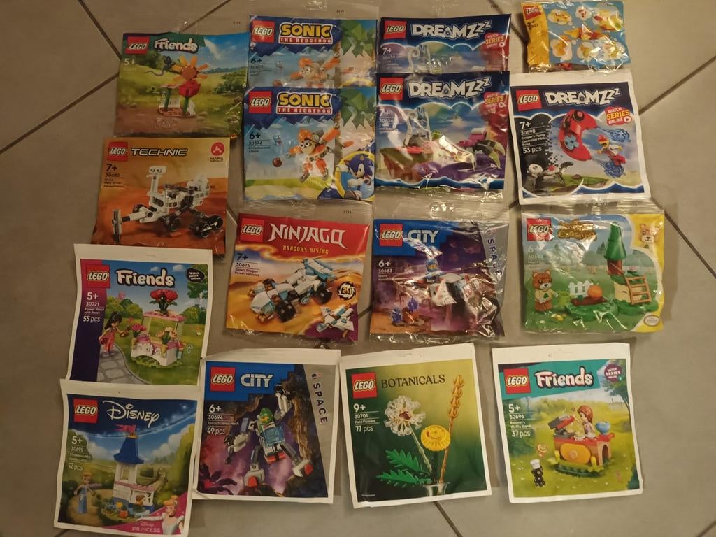 NIEUW Lego Polybags 16 stuks, Ophalen of Verzenden, Nieuw
