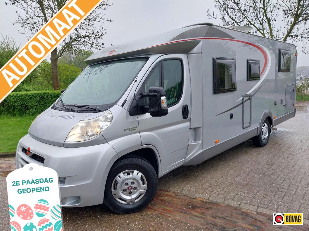 Luxe Bürstner Nexxo 728G lage enkele bedden en trek, Hordeur, Ringverwarming, Bedrijf, Tot en met 3