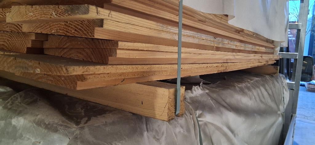 Zweeds rabat douglas, Tuin en Terras, Palen, Balken en Planken, Ophalen, Nieuw, 180 tot 250 cm, Planken