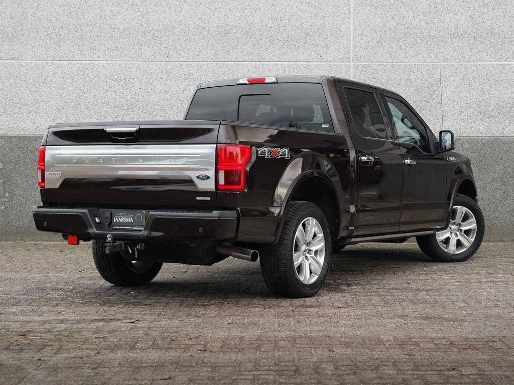 Ford USA F-150 Platinum 3.5 V6 Ecoboost SuperCrew |Cuise Con, Auto's, Automaat, Gebruikt, Bruin, Bedrijf