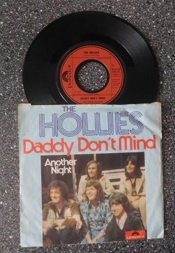 The Hollies - daddy don't mind (DE 1976) (vanaf € 1,75), 7 inch, Single, Ophalen of Verzenden, Zo goed als nieuw
