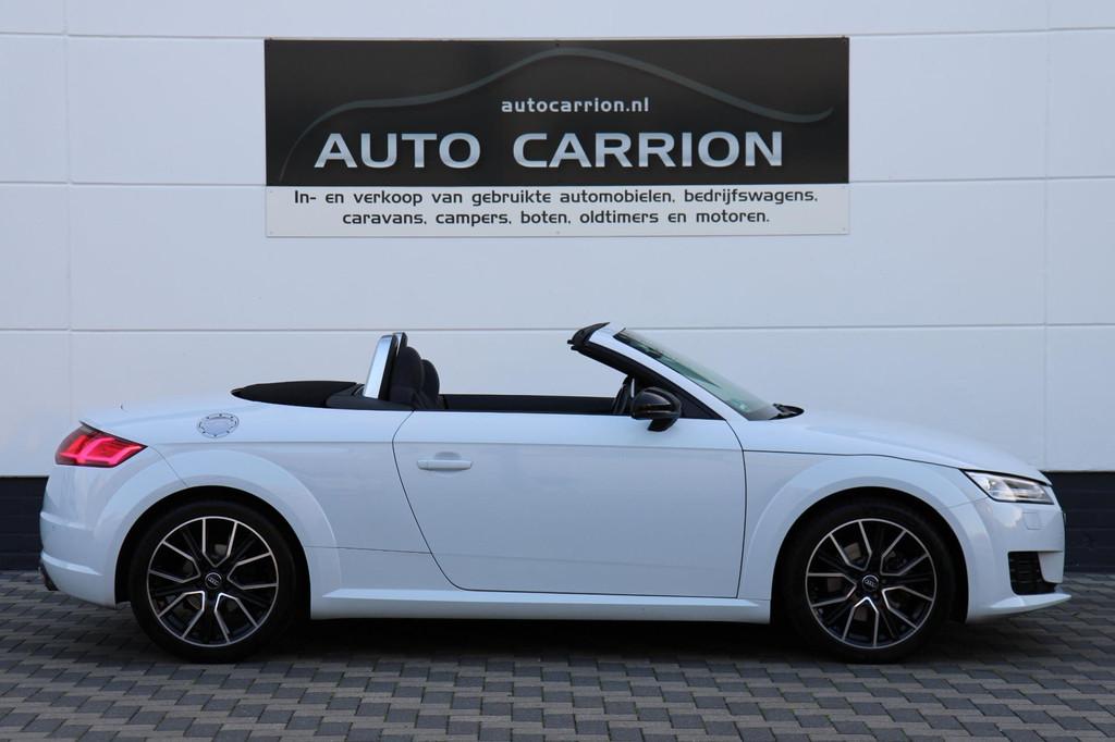 Audi TT Roadster 1.8 TFSI Dealer onderhoud Navi Virtual LED, Gebruikt, Zwart, 4 cilinders, Cabriolet