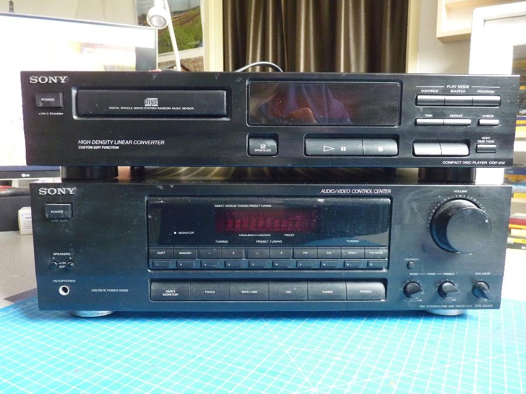 SONY compact disc speler CDP - 212, Audio, Tv en Foto, Cd-spelers, Ophalen, Gebruikt, Sony