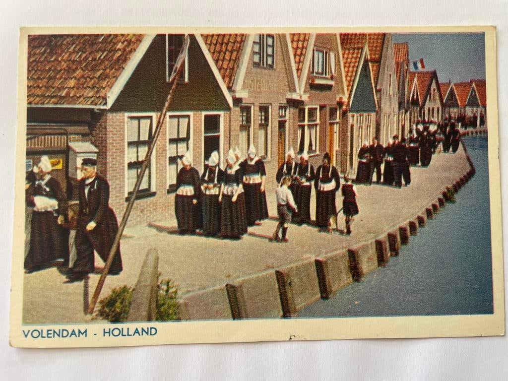 Ansichtkaarten Volendam klederdracht, Ophalen of Verzenden, 1920 tot 1940, Noord-Holland