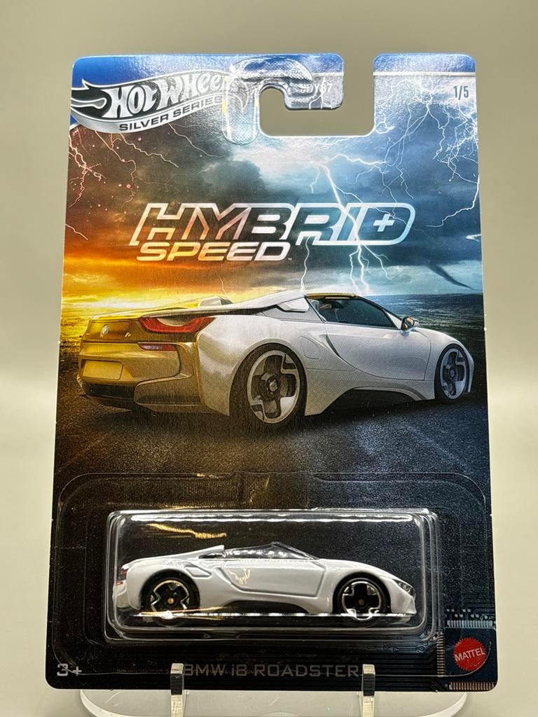 Hot Wheels Silver Series BMW i8 Roadster, Auto, Nieuw, Ophalen of Verzenden, Mattel